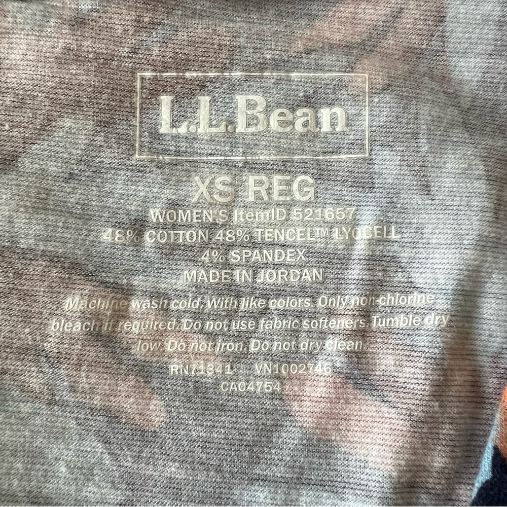 2/$30 L.L. Bean Blue Beech Point Slub Knit V-Neck Sundress - Picture 8 of 14